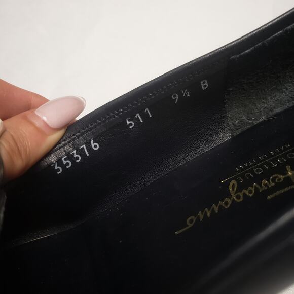 Vintage Salvatore Ferragamo Womens Loafers Leather - Picture 7 of 7